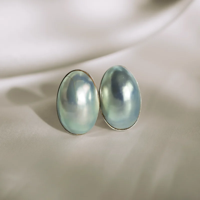 P6914 - Pendientes vintage Nautilus