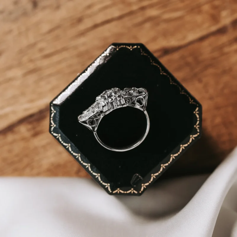 S6510 - Vintage bow ring 5 S6510 - Vintage bow ring - Image 3