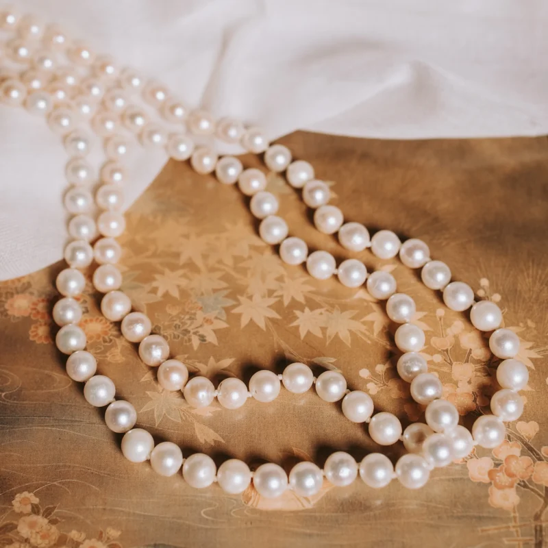 C6770 - Collar vintage perlas