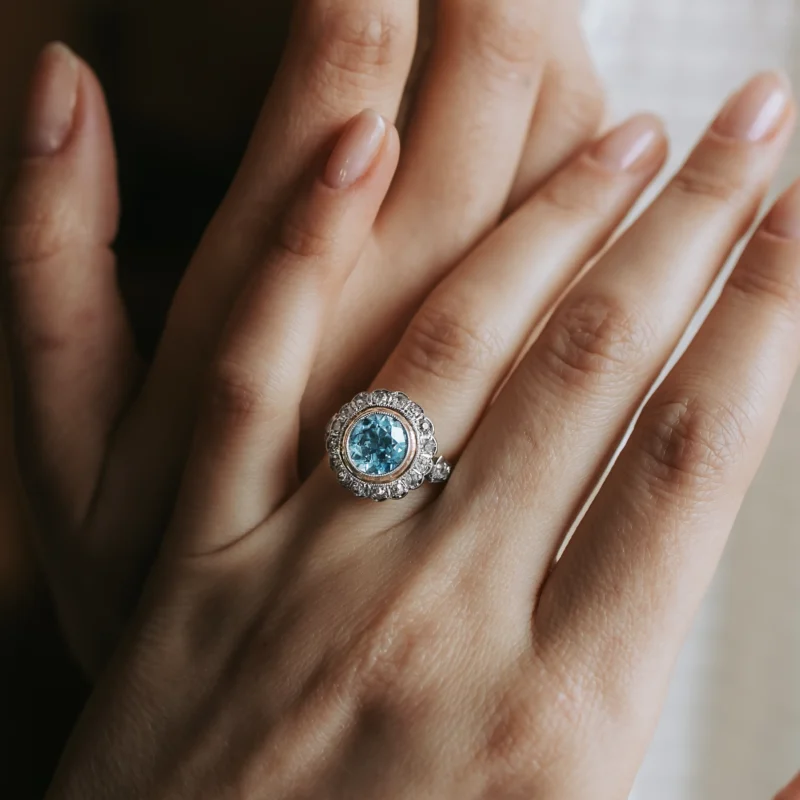 Alternative view of S6956 - Roseta zircón y diamantes