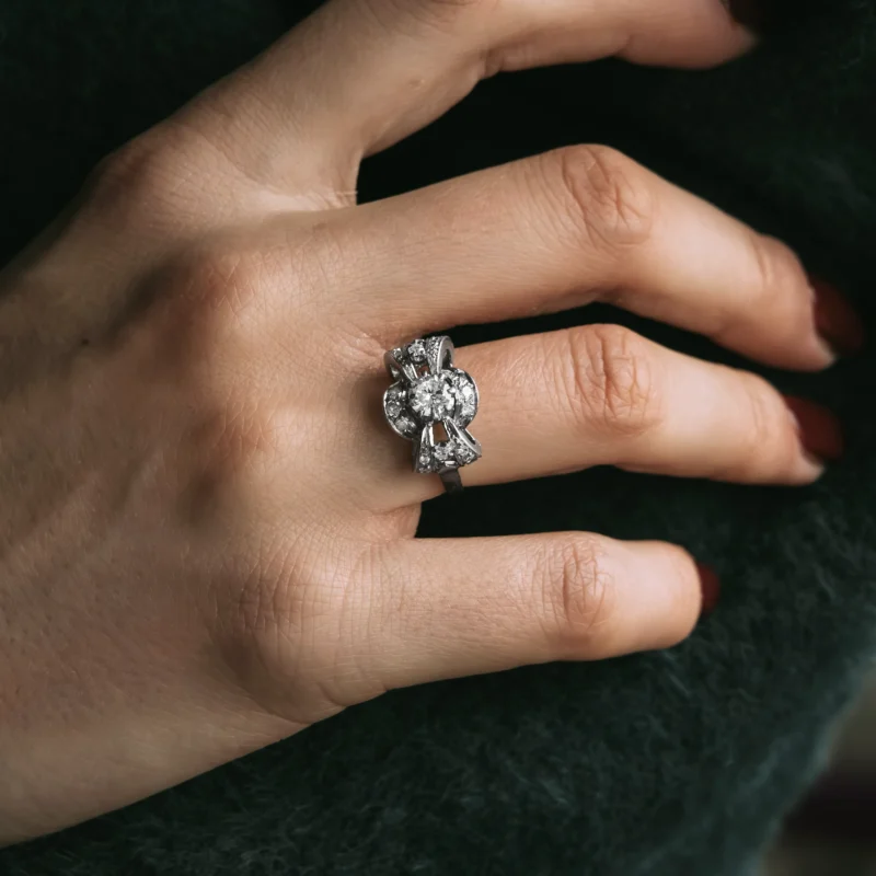 Alternative view of S7139 - Sortija antigua