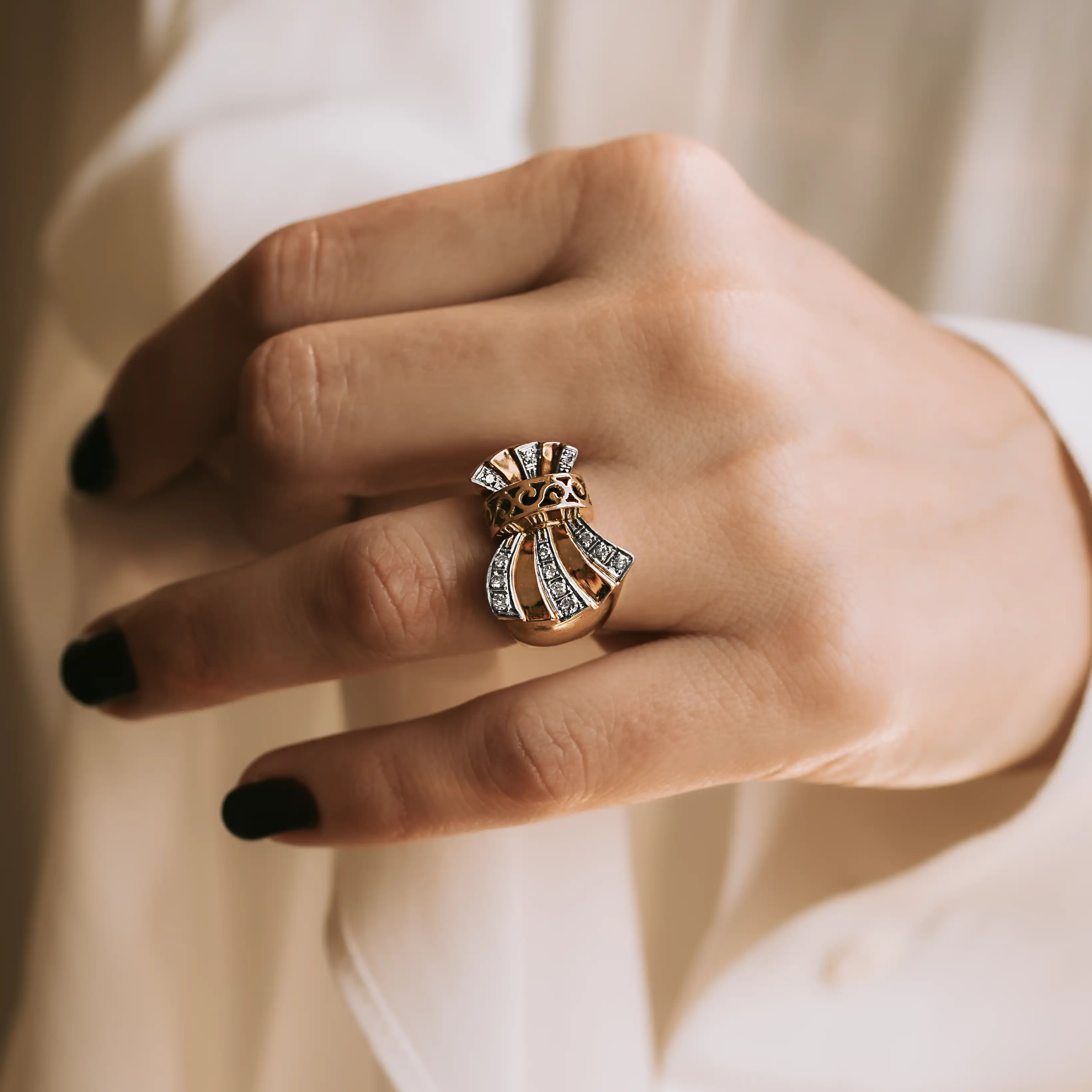 S7132 - Sortija chevalier - Imagen 2