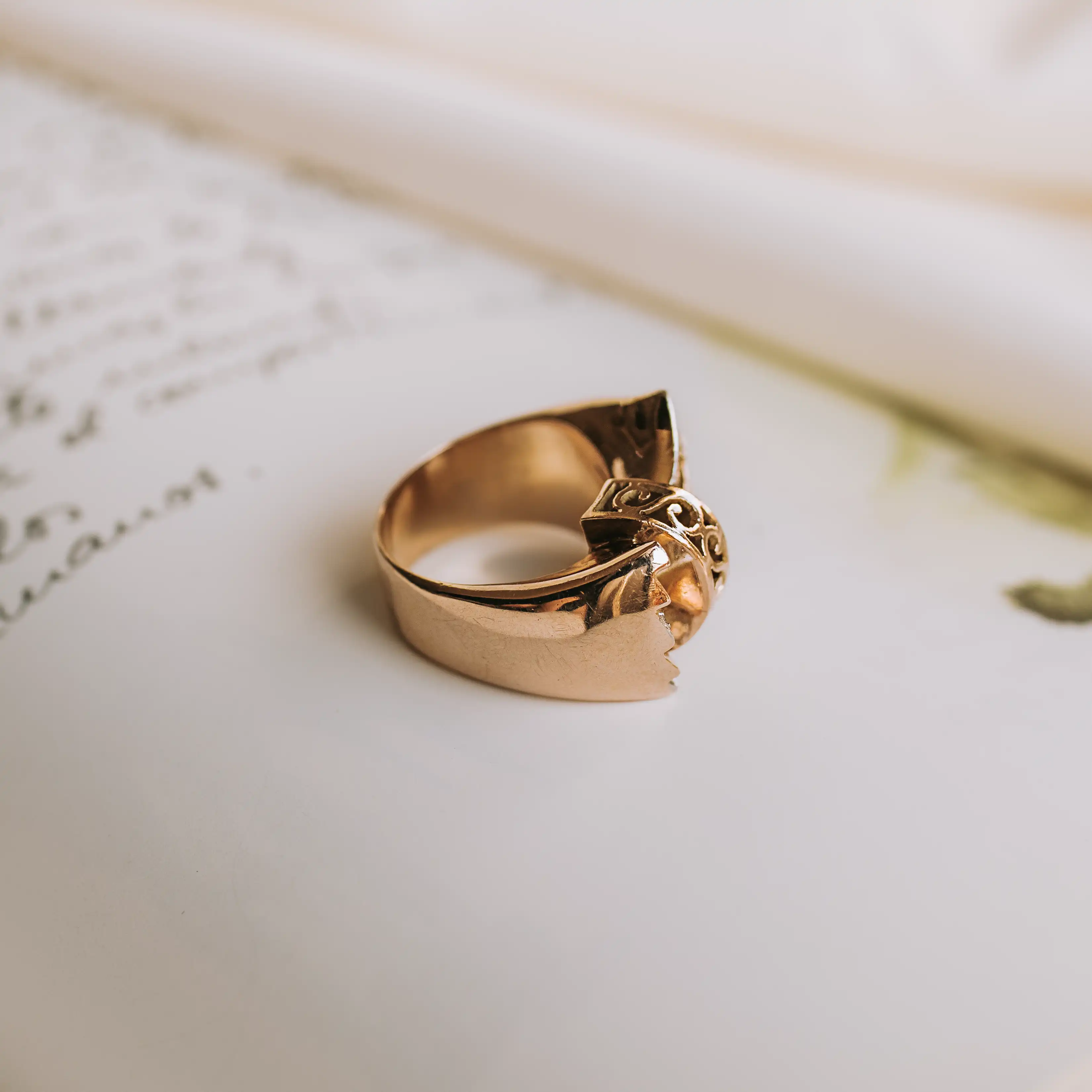 S7132 - Sortija chevalier - Imagen 3