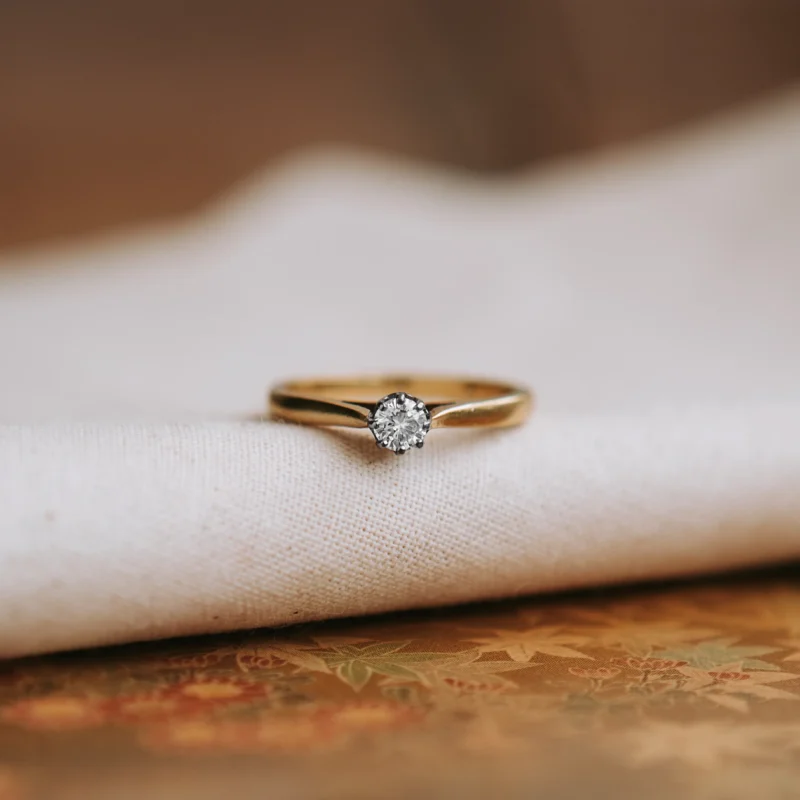 S6542 - Solitario vintage