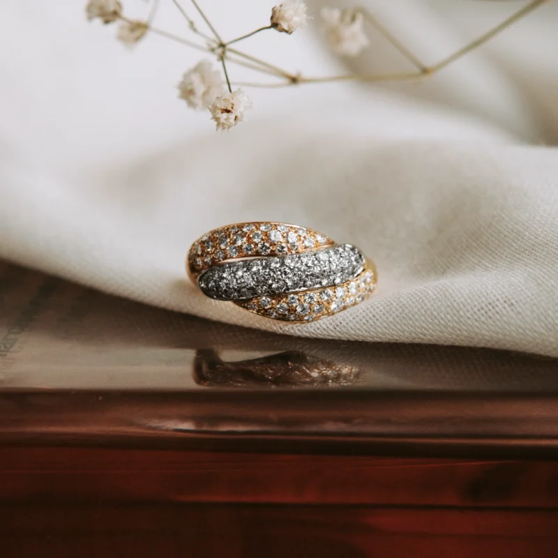 S7012 - Sortija tricolor