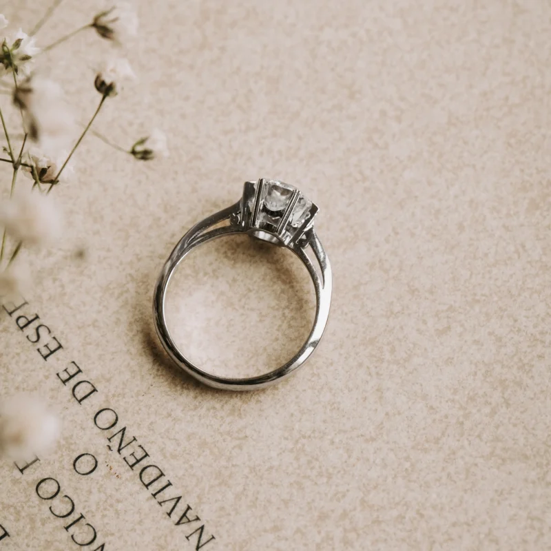 S6250.1 - Solitario vintage - Imagen 4
