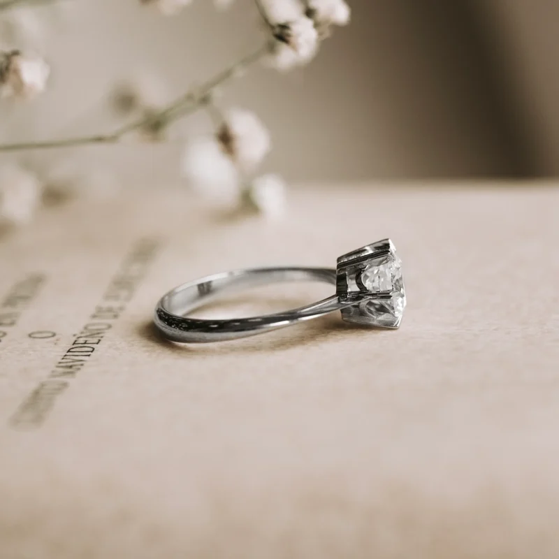 S6250.1 - Solitario vintage - Imagen 3