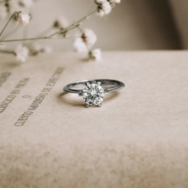 S6250.1 - Solitario vintage
