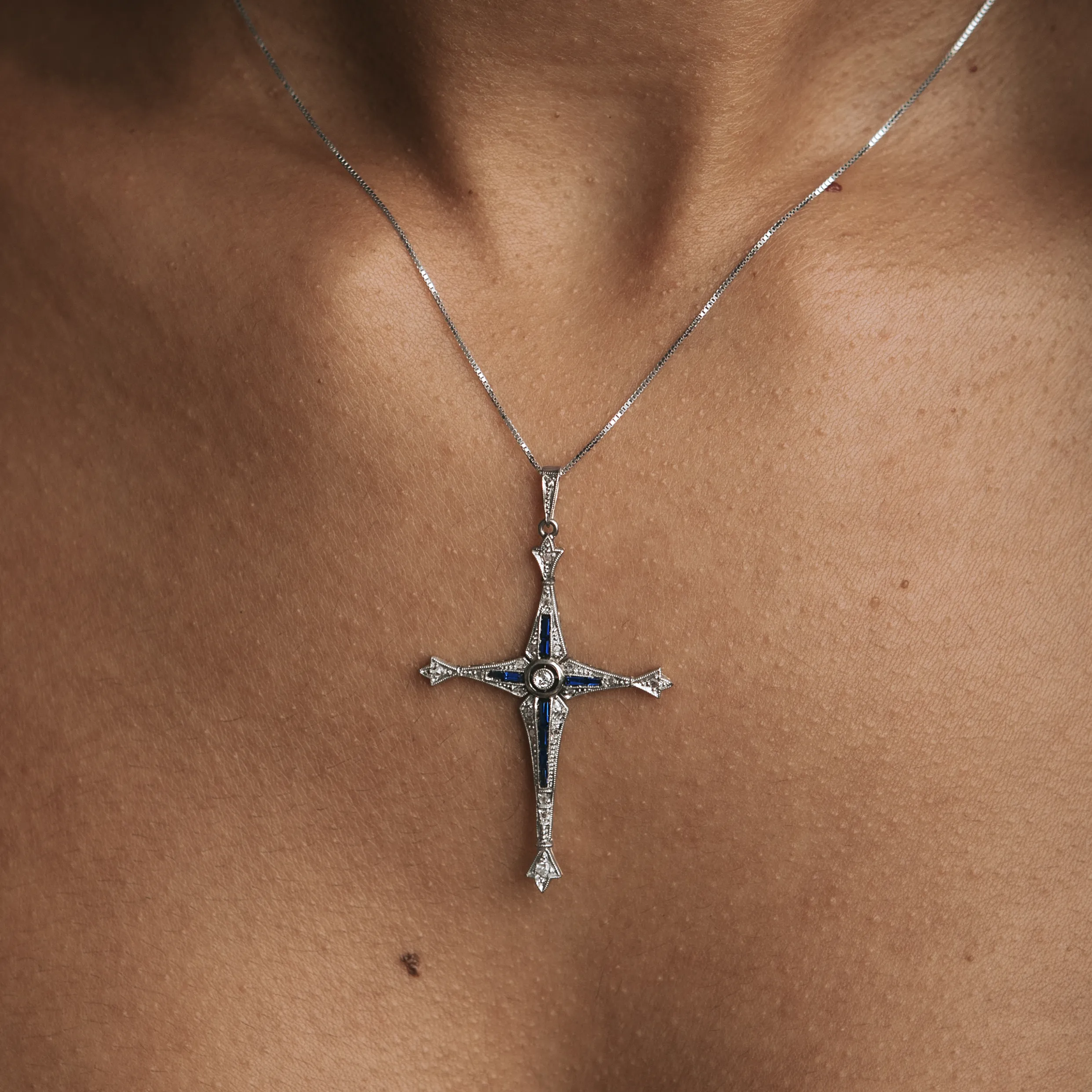 C7141 - Art Deco Cross 2 C7141 - Art Deco Cross - Image 2