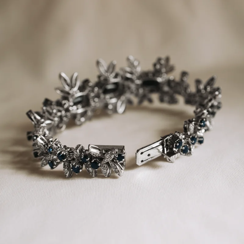 PS7008 - Gran pulsera zafiros - Imagen 3