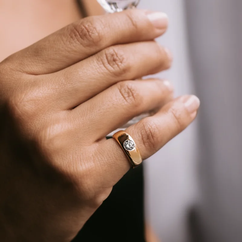 Alternative view of S7372 - Solitario vintage