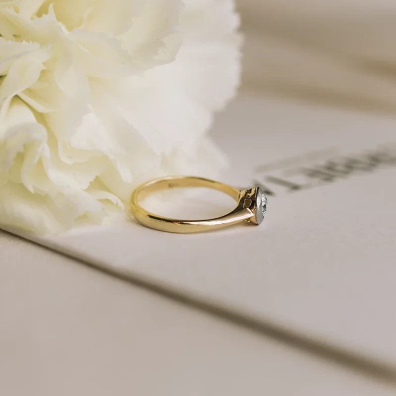 S7418 - Solitario vintage - Imagen 3