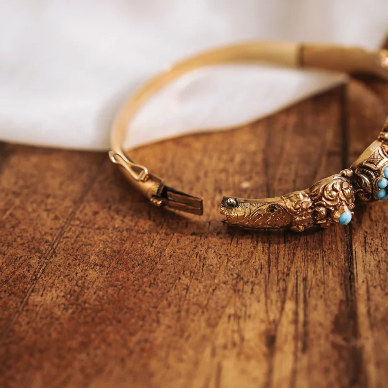 PS7235 - Pulsera perlas y turquesas - Imagen 3