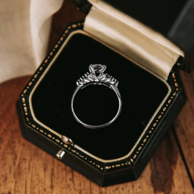 S7678 - Solitario vintage - Imagen 3