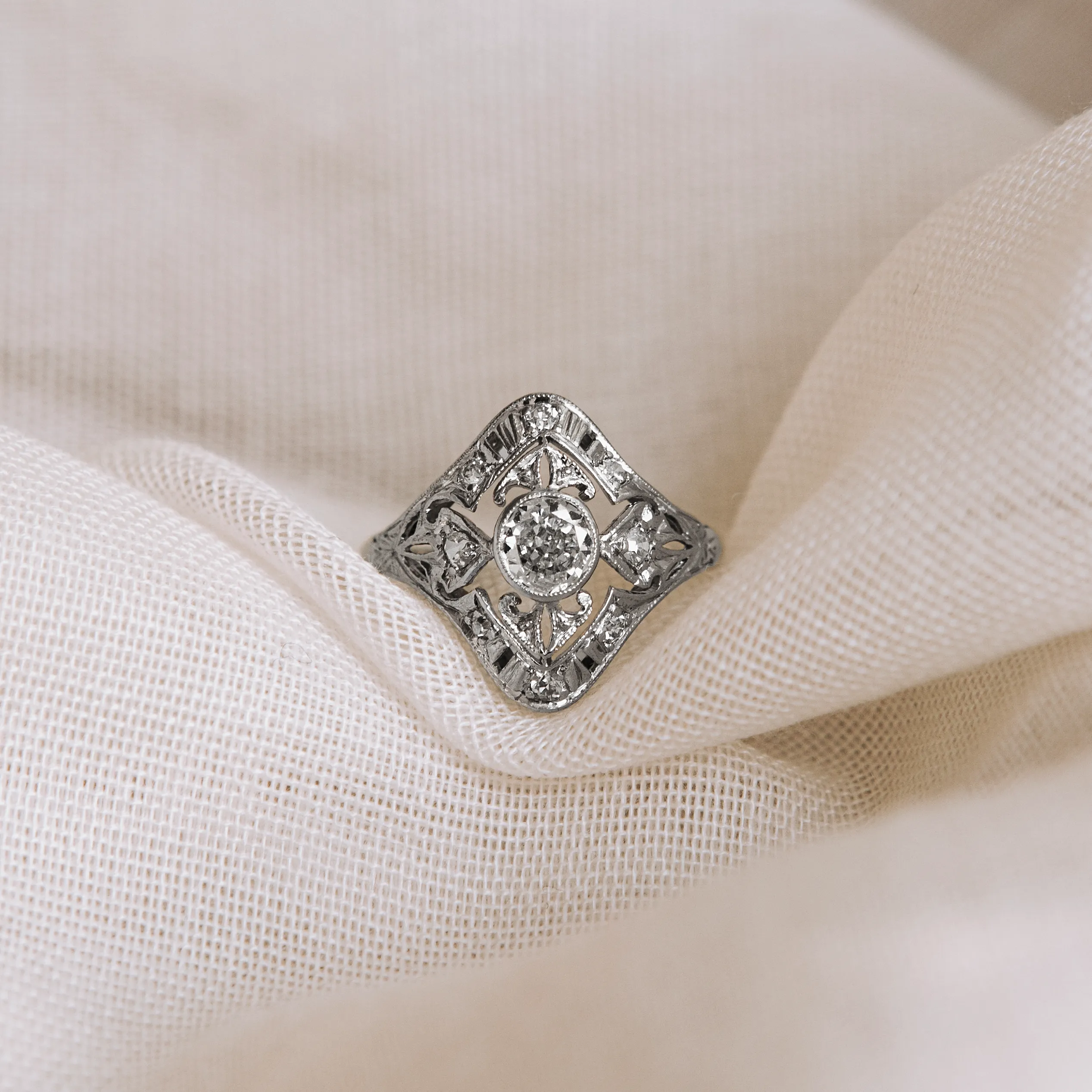 S7801 - Rhombus ring 1 S7801 - Rhombus ring