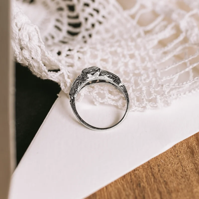 S7852 - Solitario vintage - Imagen 3