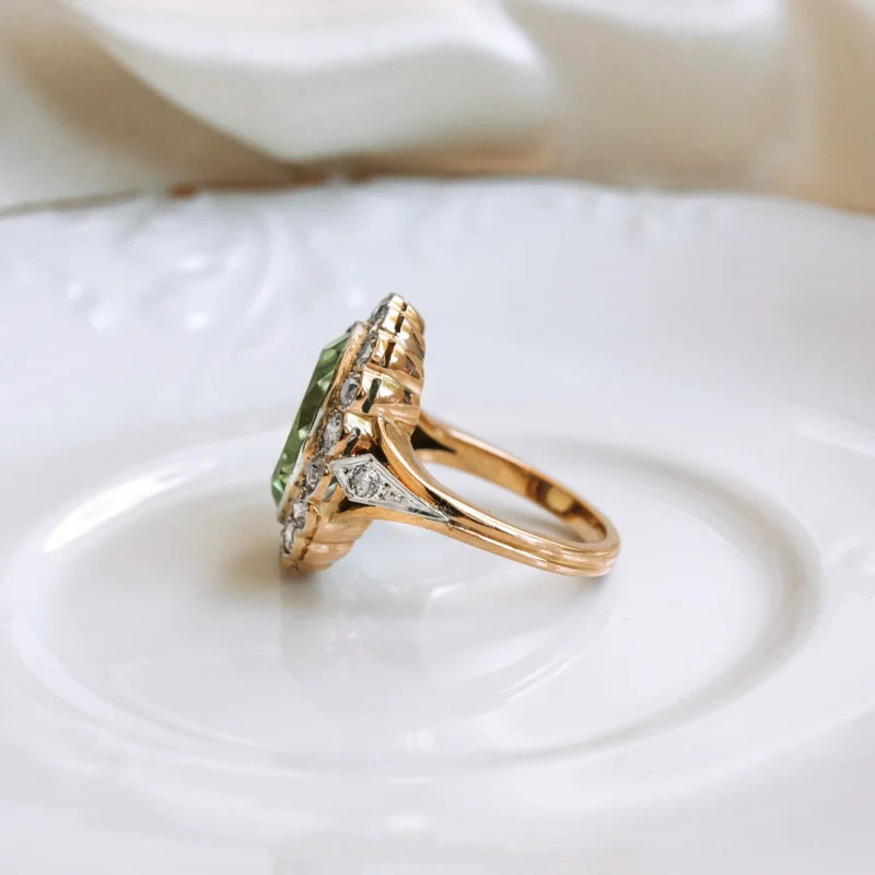 S6622 - Roseta antigua prasiolita - Imagen 3