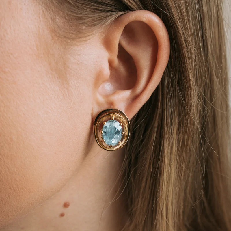 Alternative view of P7750 - Pendientes topacios