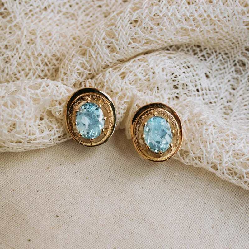 P7750 - Pendientes topacios