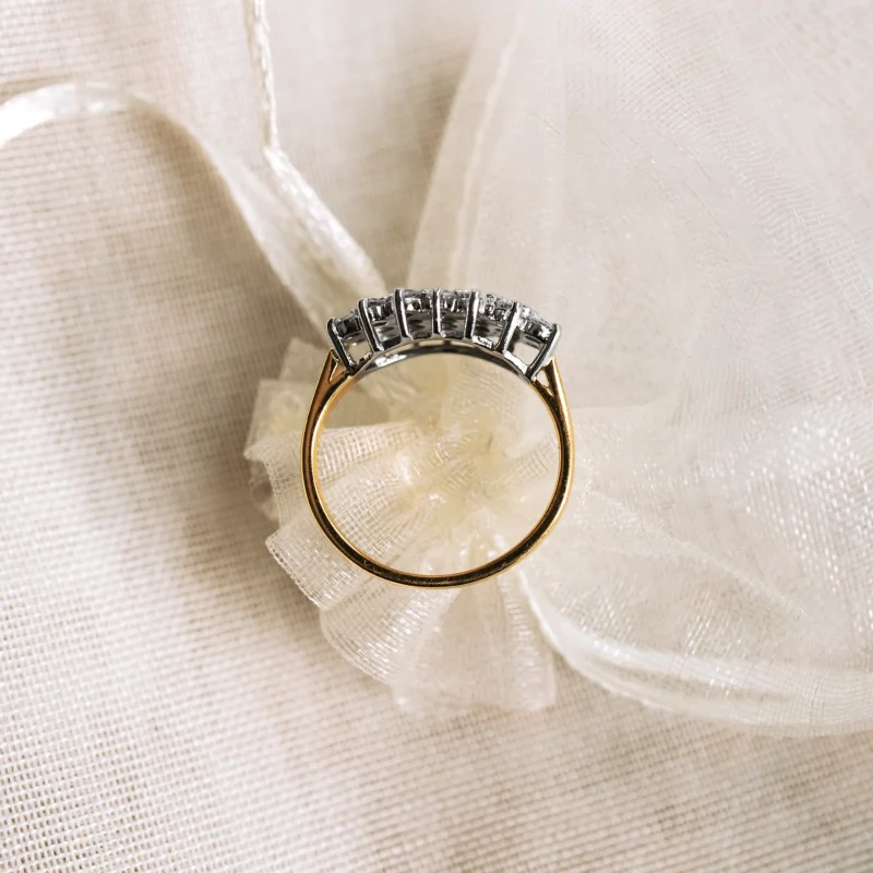 S7867 - Rosetón vintage diamantes - Imagen 3