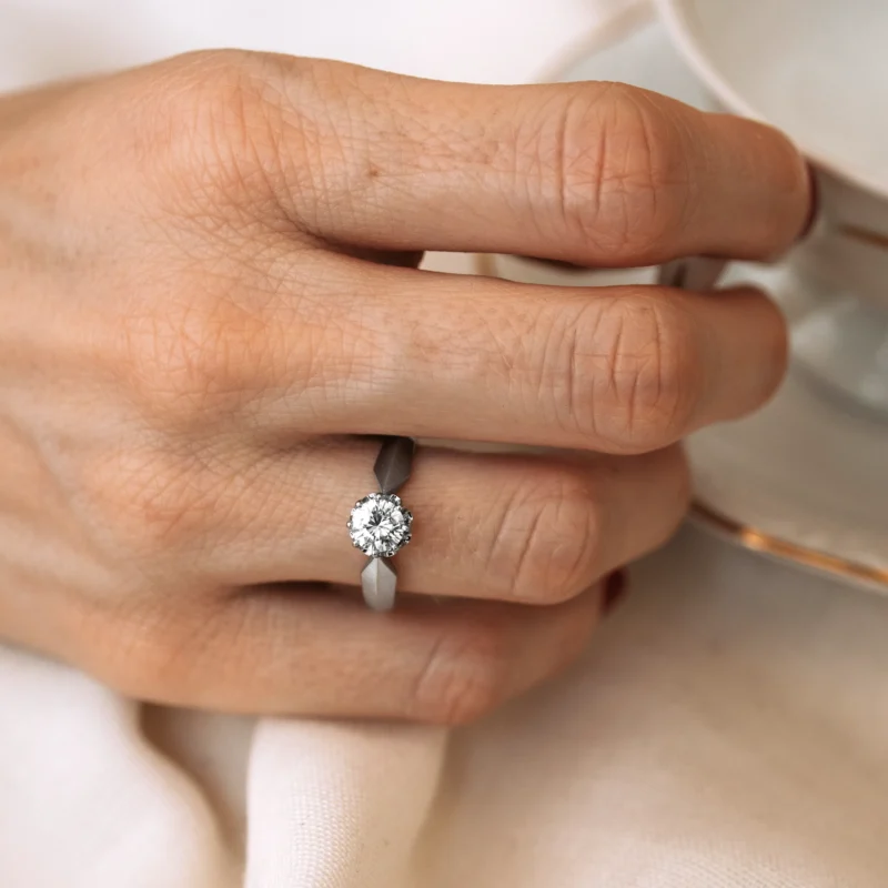 Alternative view of S7927 - Solitario vintage