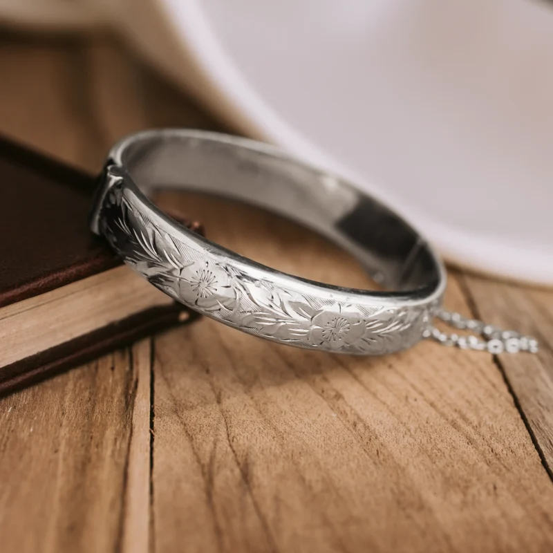 PS7505 - Pulsera vintage plata