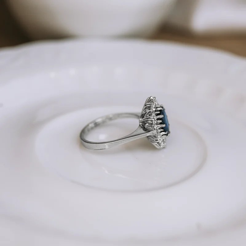 S7846 - Roseta vintage zafiro - Imagen 3