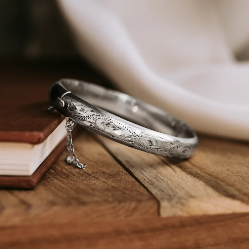 PS8042 - Pulsera vintage plata