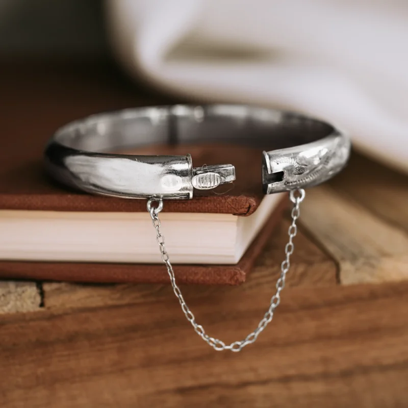 PS8042 - Pulsera vintage plata - Imagen 4