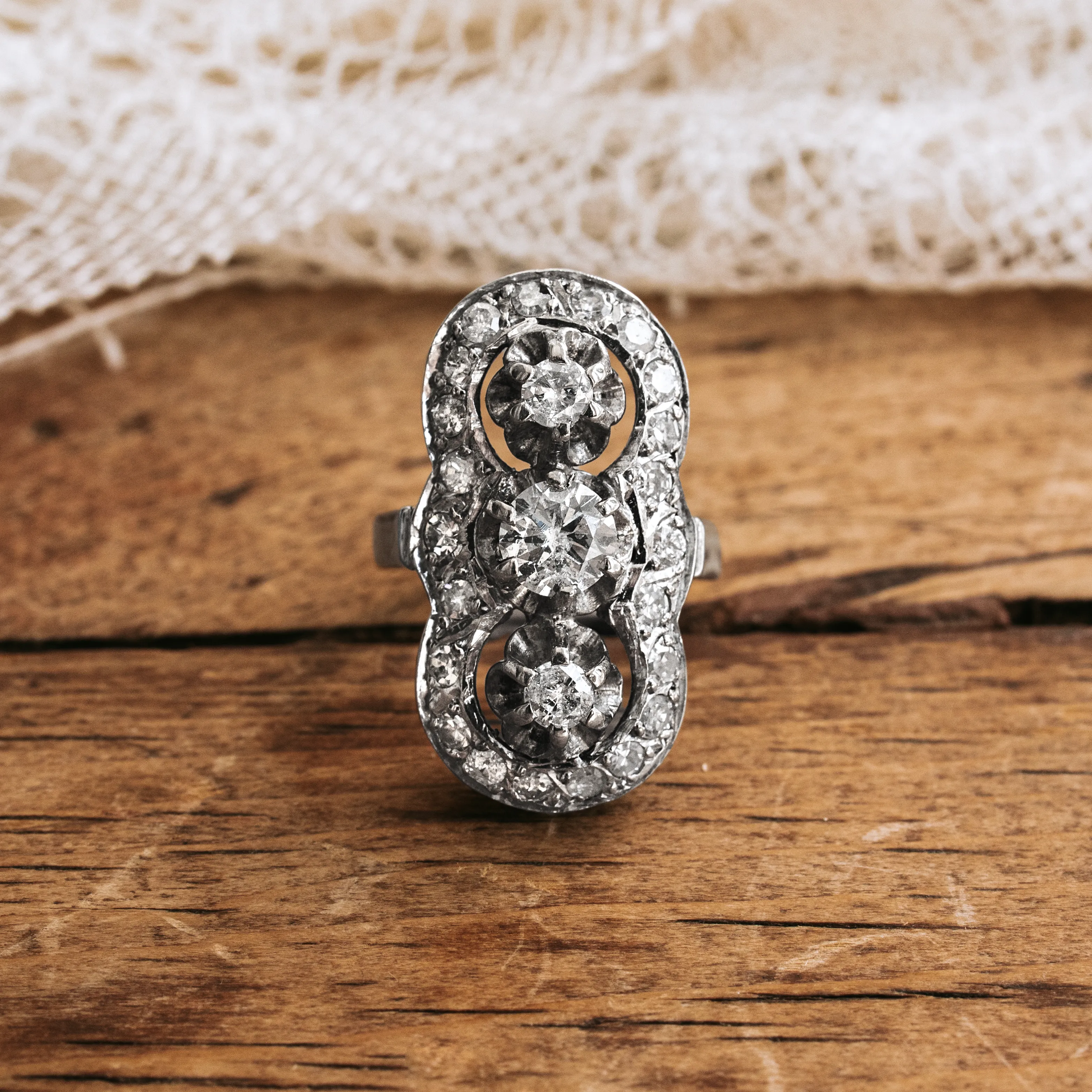 S5623 - Vintage Shuttle ring 1 S5623 - Vintage Shuttle ring