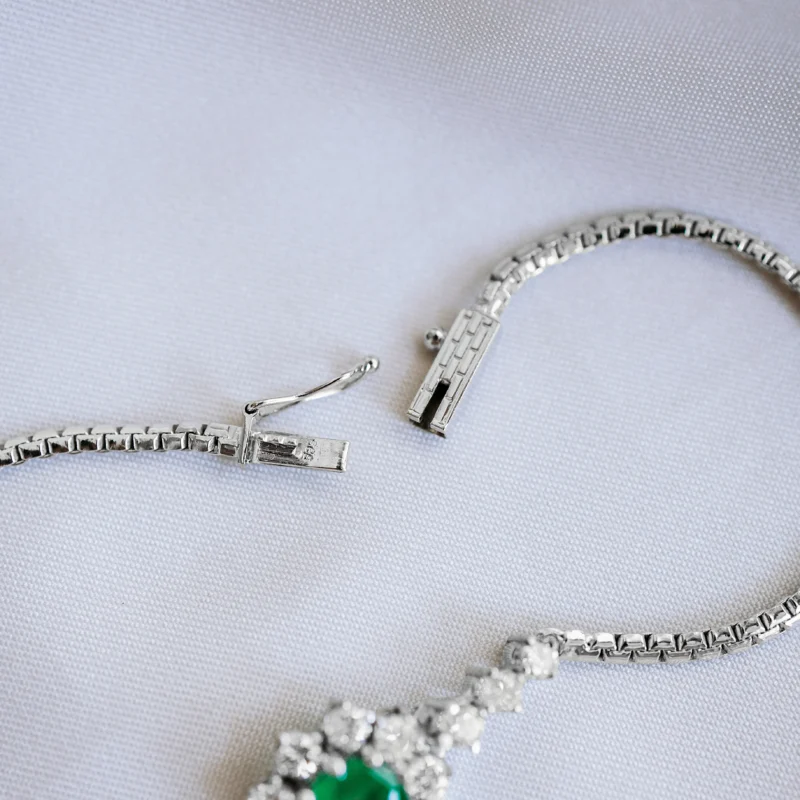 PS6575 - Pulsera vintage esmeralda 10 PS6575 - Pulsera vintage esmeralda - Imagen 4