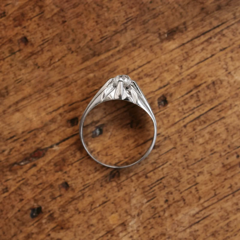 S7306 - Solitario vintage - Imagen 3