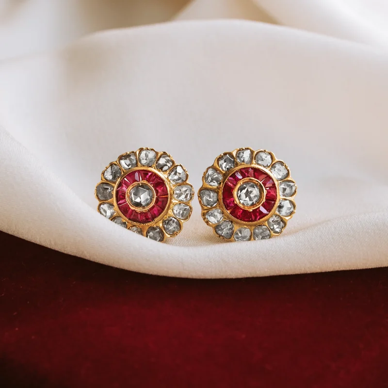 P7921 - Pendientes ojos de perdiz