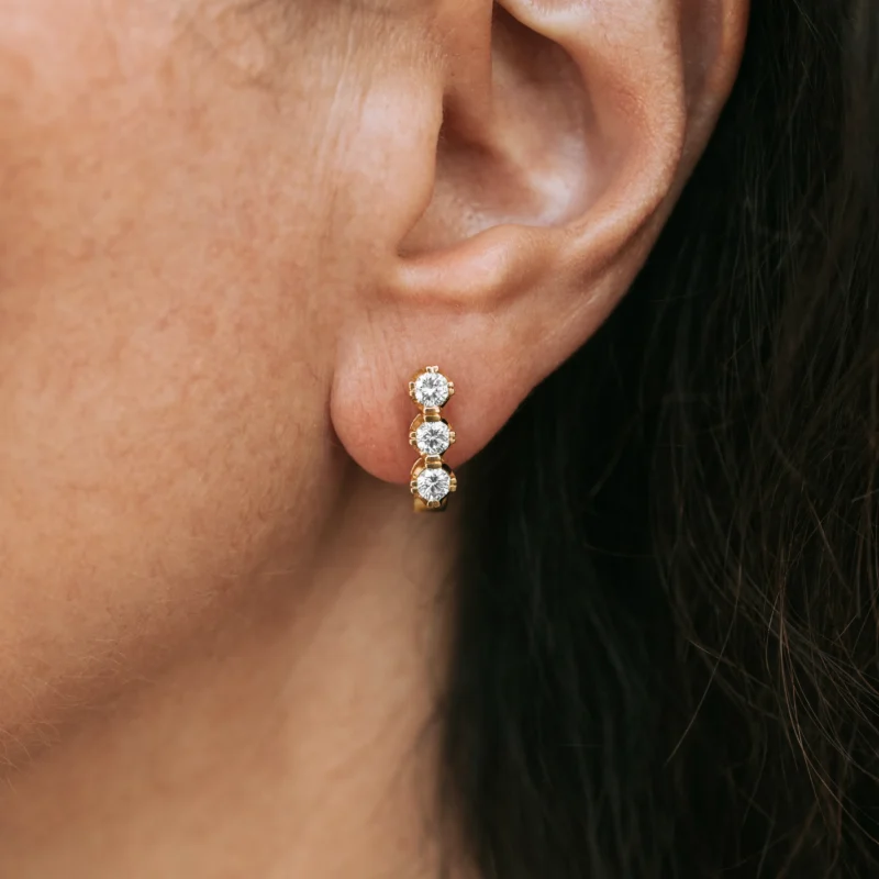 Alternative view of P7924 - Pendientes vintage