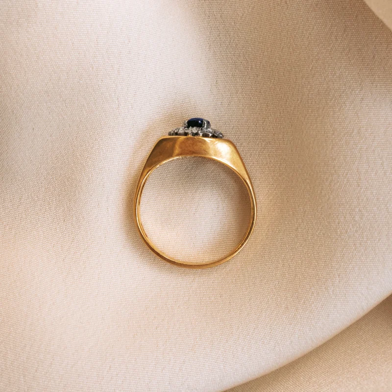 S7977 - Roseta vintage zafiro - Imagen 3