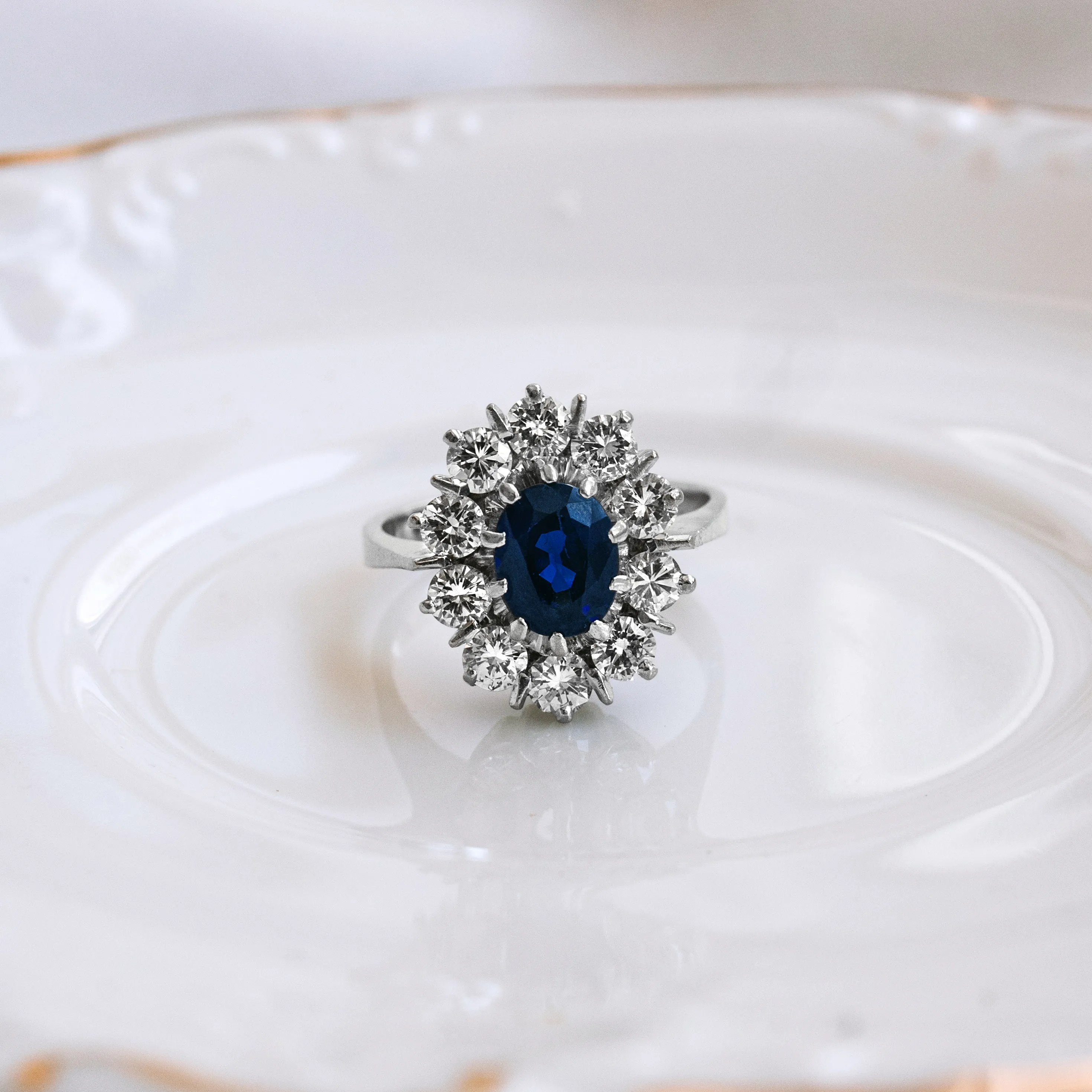 S8316 – Roseta vintage zafiro
