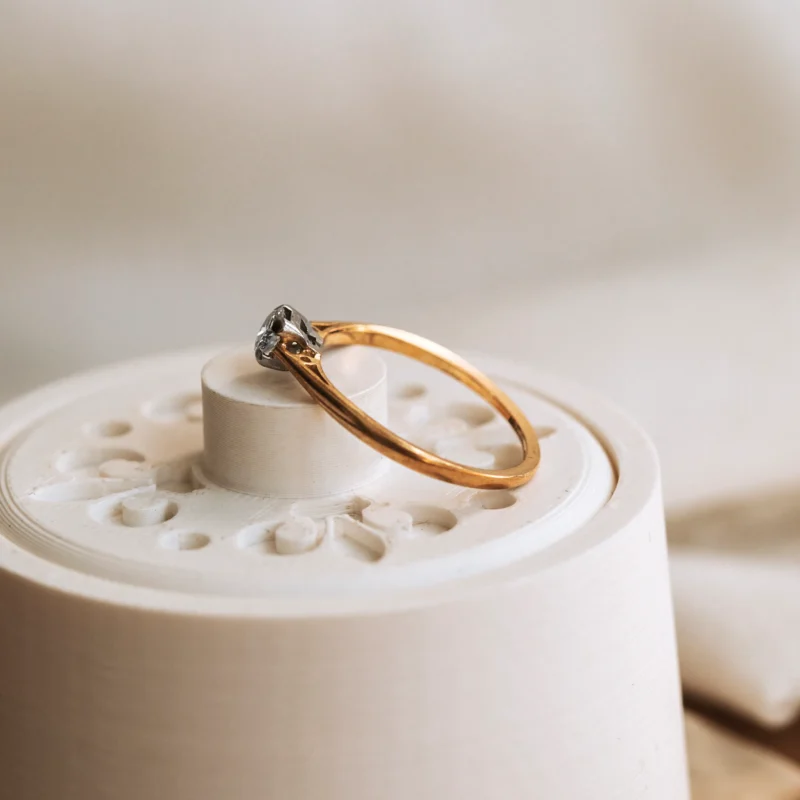 S8287 - Solitario vintage - Imagen 3