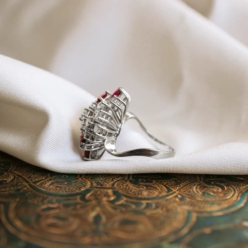 S8293 - Rosetón rubíes y diamantes 5 S8293 - Rosetón rubíes y diamantes - Imagen 3