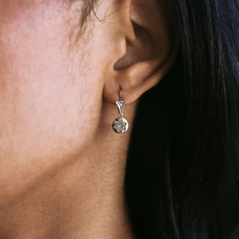 P8084 - Pendientes art déco - Imagen 2