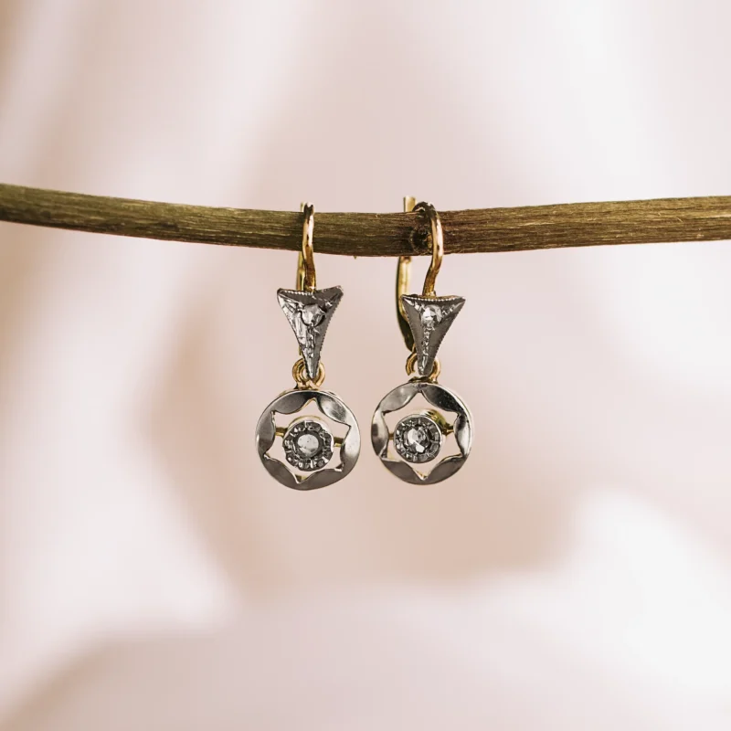 P8084 - Pendientes art déco