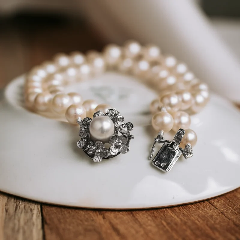 PS8297 - Pulsera vintage perlas - Imagen 3